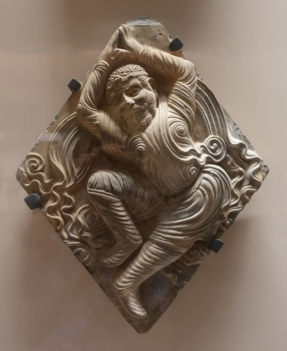 Plaque of a Sogdian dancer